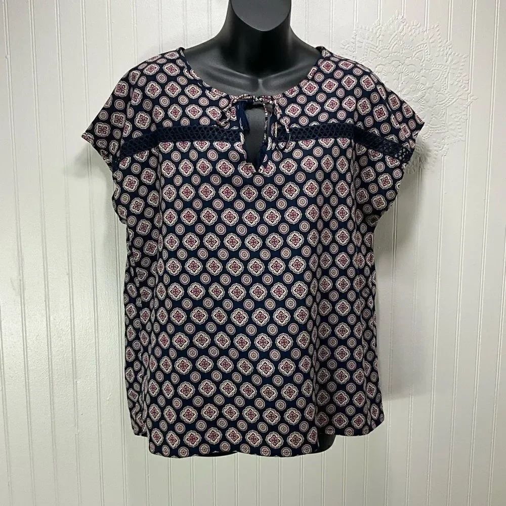 BANANA REPUBLIC Short Sleeve Blouse